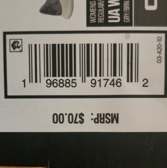 Under Armour Women's Black Running Shoes W9 - Picture 10 of 10